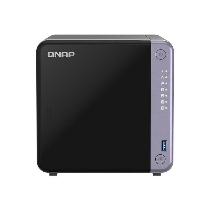 QNAP TS-432X-4G NAS Torre 4 Bahías 4GB DDR4 2GHz Quad Core 10GbE SFP+ 1