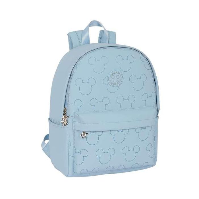 Mochila para Portátil Mickey Mouse Clubhouse Teen Snow Azul 31 x 40 x 16 cm 1 Mochila para Portátil Mickey Mouse Clubhouse Teen Snow Azul 31 x 40 x 16 cm 1