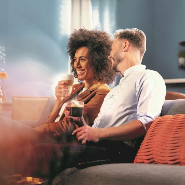 Philips Cafetera Espresso Automática EP2336/40 LatteGo 4 Bebidas - Cromo Negro 3