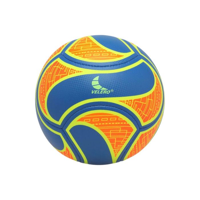 Balón de Fútbol Playa Nº5 PVC Azul 20-23 cm 1 Balón de Fútbol Playa Nº5 PVC Azul 20-23 cm 1