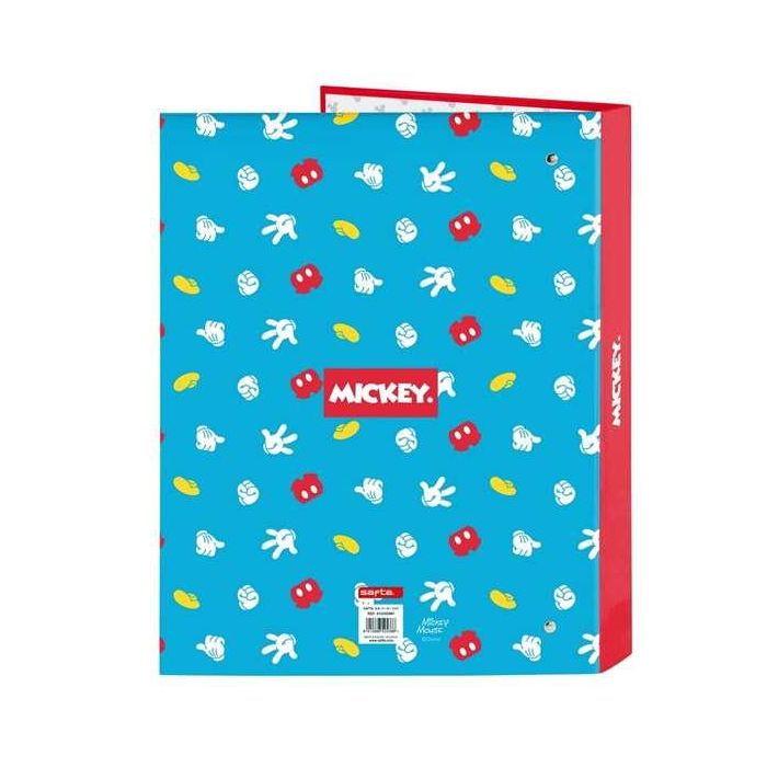 Carpeta Safta Carton Folio 4 Anillas Mixtas Mickey Mouse Fantastic 40x265x330 mm 1 Carpeta Safta Carton Folio 4 Anillas Mixtas Mickey Mouse Fantastic 40x265x330 mm 1