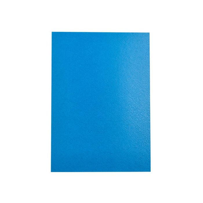 Tapa Encuadernacion Liderpapel Carton A4 0,9 mm Azul Fluor Paquete De 50 Unidades 5