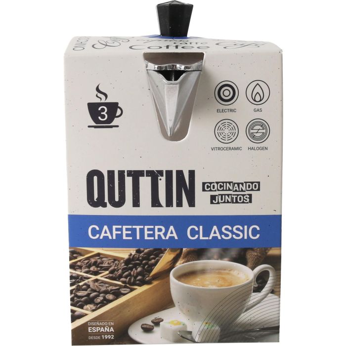 Cafetera 3 Servicios Classic Quttin (6 Unidades) 8 Cafetera 3 Servicios Classic Quttin (6 Unidades) 8