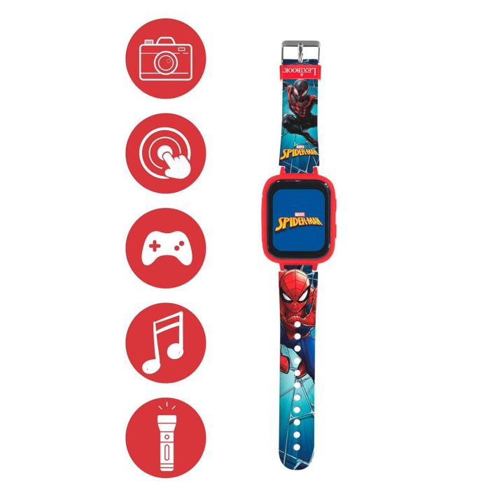 Reloj Con Cámara Spiderman Dmw070Sp Lexibook 2