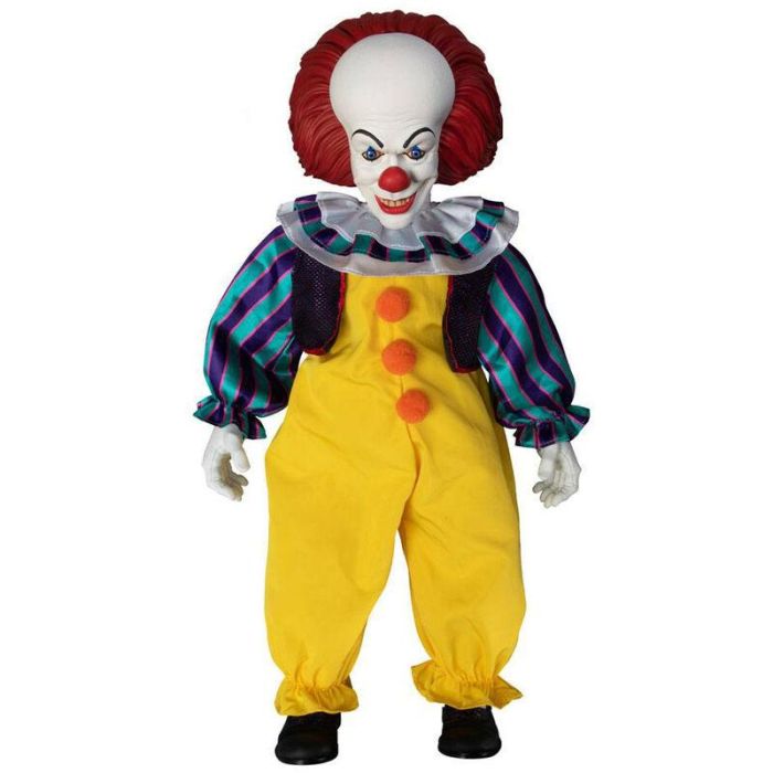 MEZCO TOYZ Muñeco MDS Pennywise de Stephen King's IT 1990 Roto Plus de Vinilo 46cm