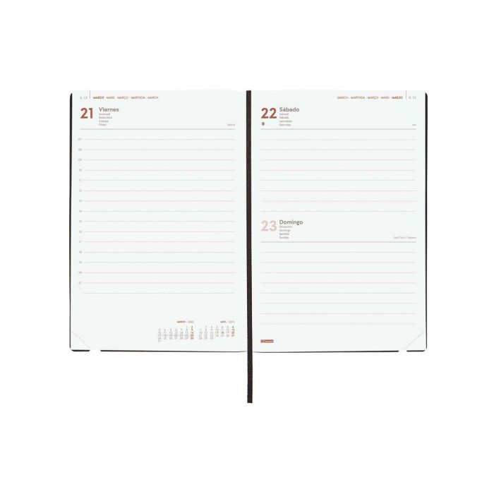 Agenda Finocam DYNAMIC MARA Y10 Fucsia A5 14 x 20,4 cm 2025 3