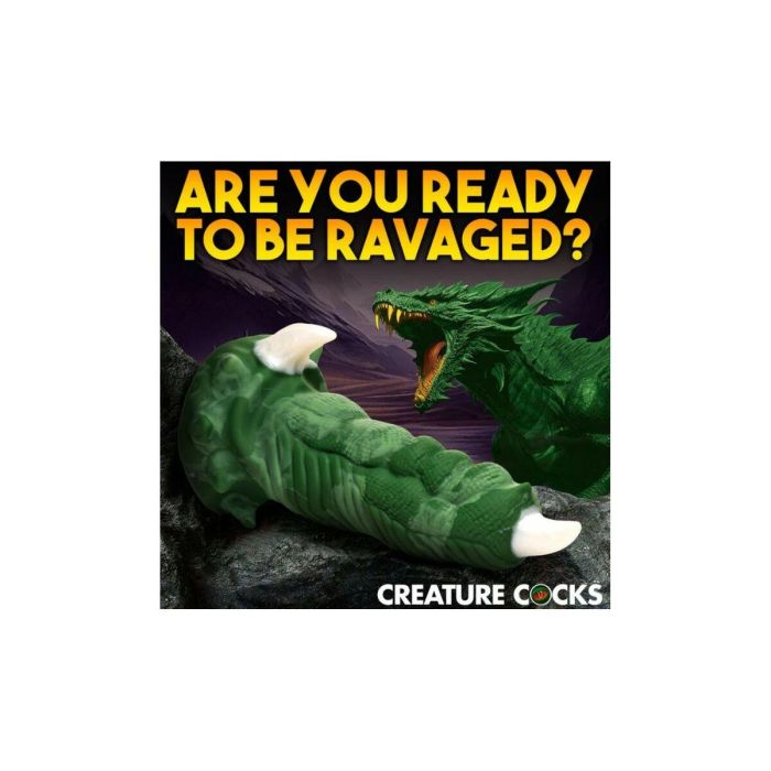 Consolador Realista XR Blanco Verde 5