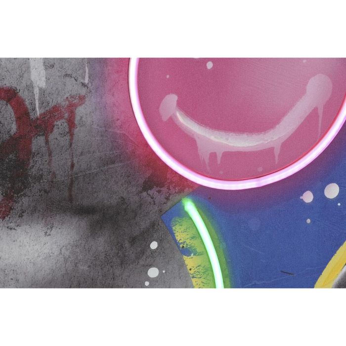 Cuadro con LED Home ESPRIT Moderno Mitológico 83 x 3 x 123 cm (2 Unidades) 3