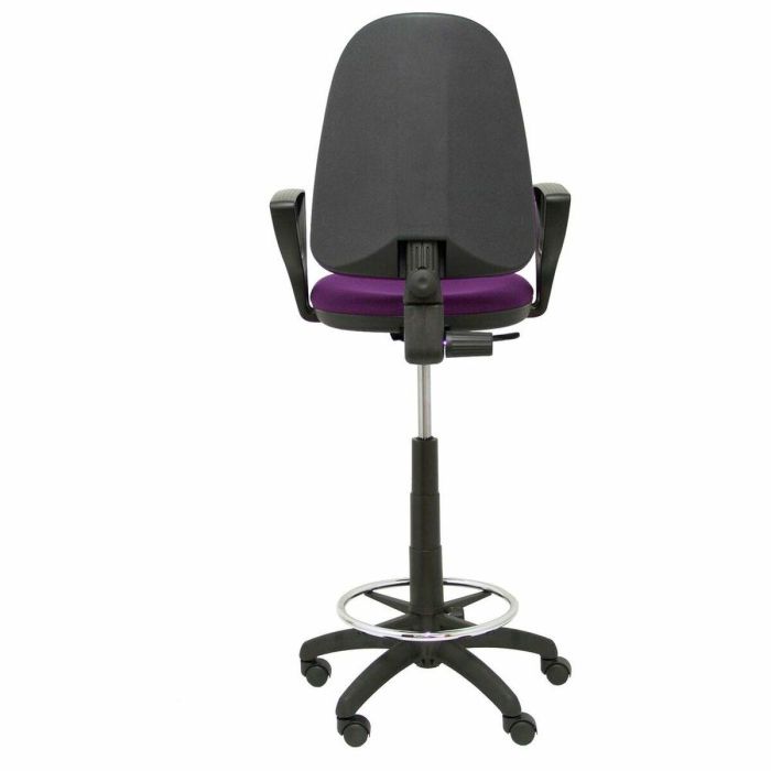 Taburete Ayna bali Piqueras y Crespo T04CP Morado PVC 1