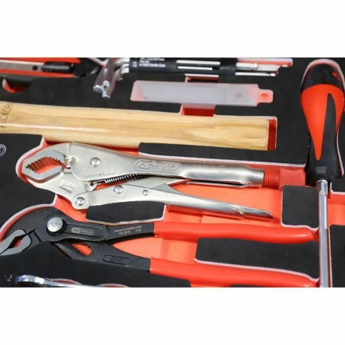 Ks Tools 714.0184 Juego de herramientas con 2 cajones para carro - 184 piezas 2 Ks Tools 714.0184 Juego de herramientas con 2 cajones para carro - 184 piezas 2
