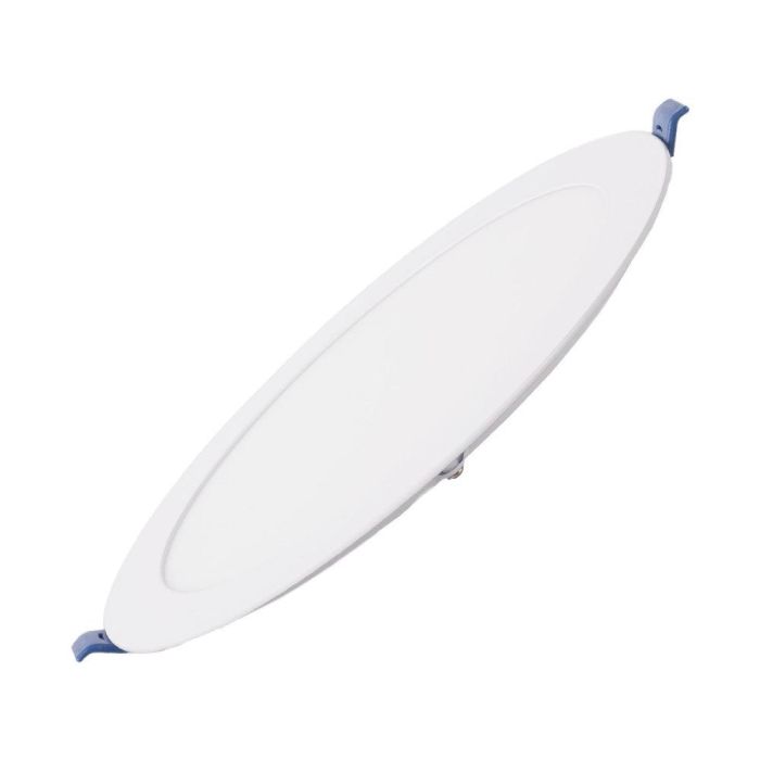 Placa LED Circular 18W 1790Lm Blanco Frío 6000K Driver Lifud Flicker Free IP20 30.000H Equiv. 120W WR-AYRR-18-CW
