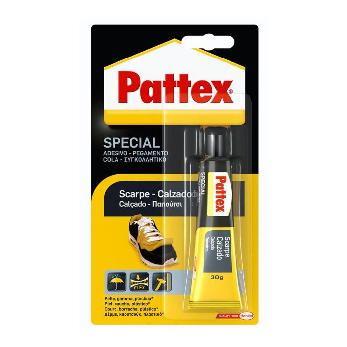 Pattex Especial Calzado Adhesivo 30 g Transparente para Zapatos y Suelas