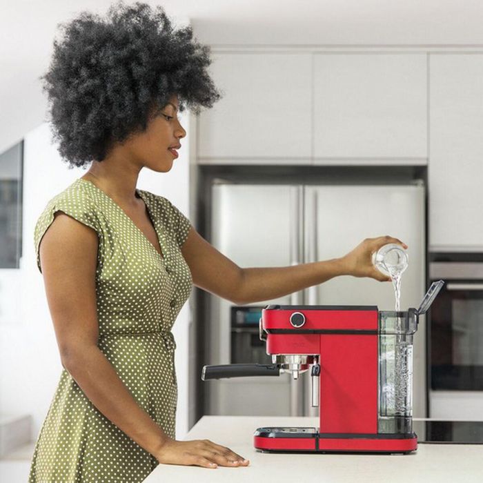 Cafetera Express de Brazo Cecotec Cafelizzia 790 Shiny Pro 1,2 L 20 bar 1350W Rojo 1,2 L 4 Cafetera Express de Brazo Cecotec Cafelizzia 790 Shiny Pro 1,2 L 20 bar 1350W Rojo 1,2 L 4