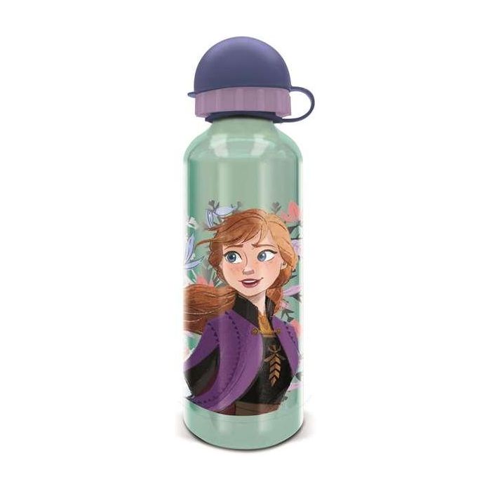 Botella aluminio alta frozen snowy tale 530 ml Botella aluminio alta frozen snowy tale 530 ml