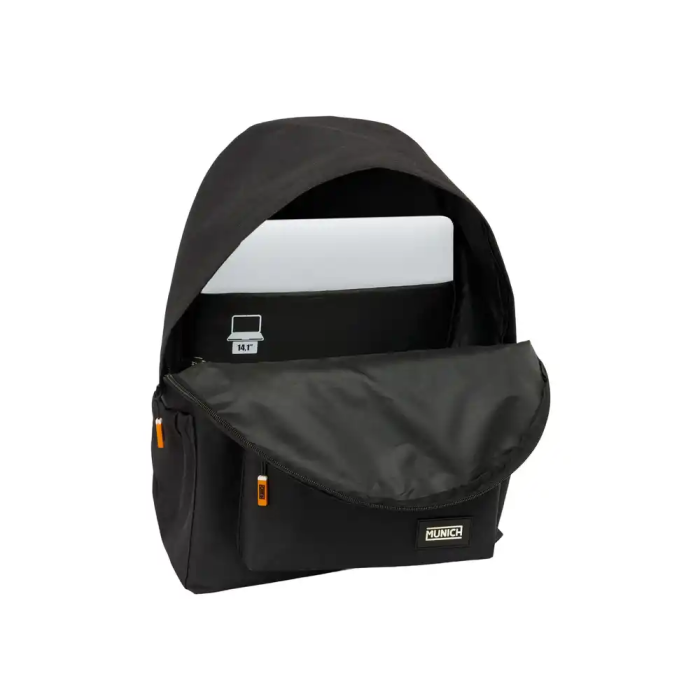 Mochila para Portátil Munich Lagoon Negro 31 x 43 x 13 cm 3