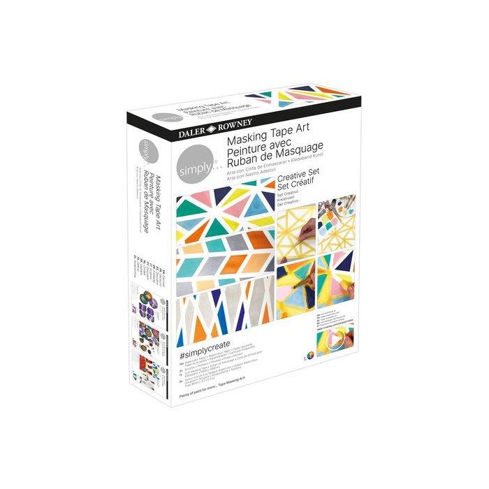 Daler Rowney Set de Pintura Creativo Simply Masking - Set Regalo