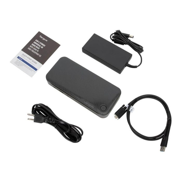 Targus DOCK710EUZ Docking Station USB-C 100W HDMI 2x4K 60Hz DP 2x4K 60Hz RJ45 Negro