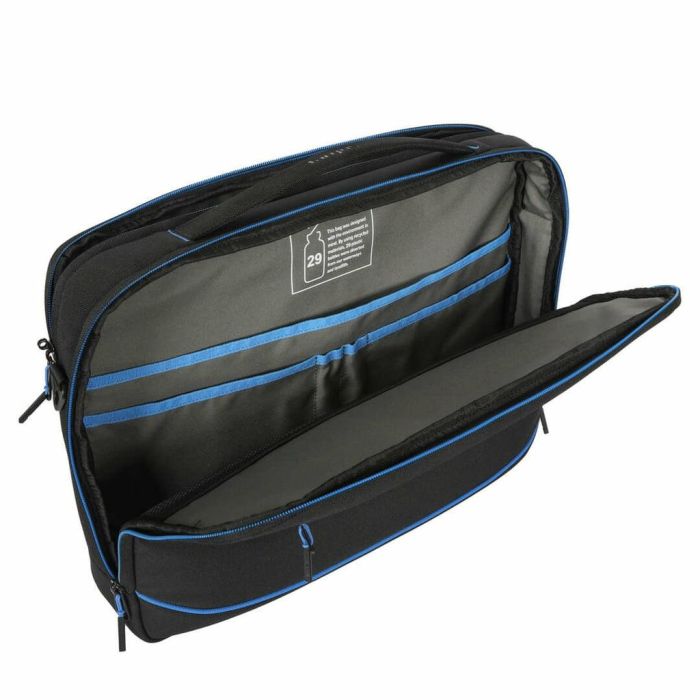 Targus TBT940GL Maletín Coastline para Portátil 15-16 Pulgadas Negro - Tirante Hombro, Material Reciclado (70% Plástico) 5