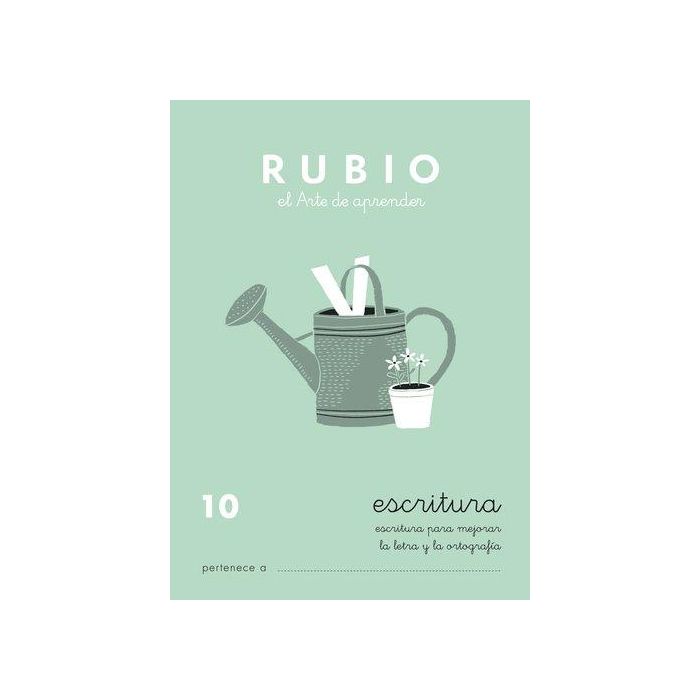 Cuaderno Rubio A5 Escritura Nº 10 (+9 Años) (Set de 10)