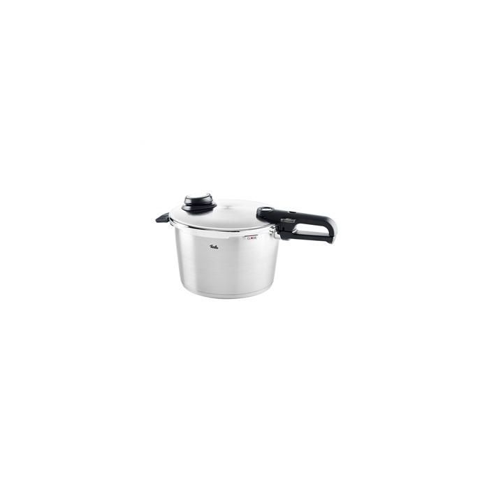 Fissler Vitavit® Premium Olla a Presión 8L con Cestillo y Trípode, Apto para Inducción, Superficie Novogrill, Modelo 622-812-08-070/0 Fissler Vitavit® Premium Olla a Presión 8L con Cestillo y Trípode, Apto para Inducción, Superficie Novogrill, Modelo 622-812-08-070/0