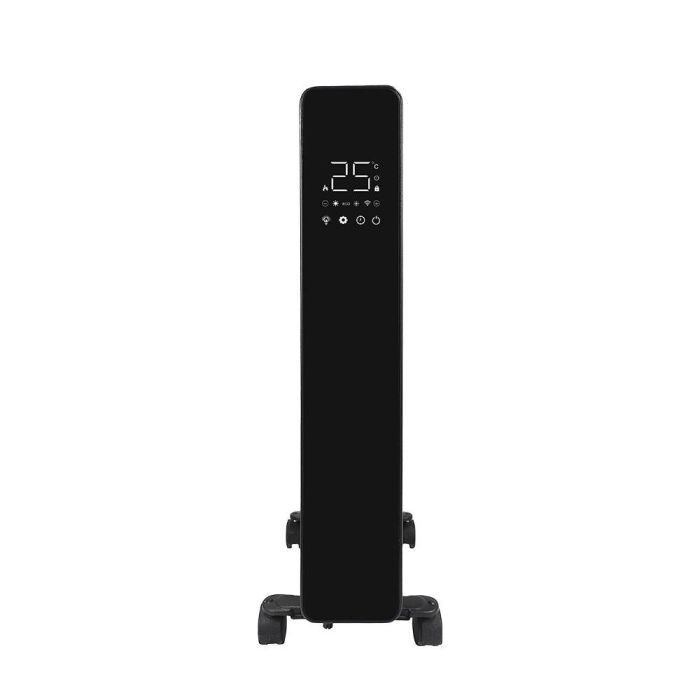 Edm Convector de aire con wifi, 2000W, temperatura ajustable 5-50°C, pantalla LED táctil, mando a distancia 1