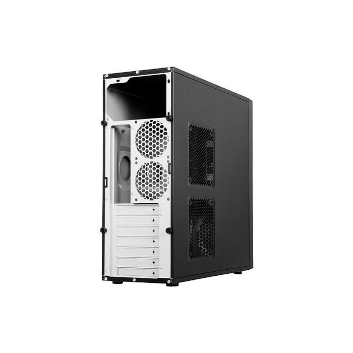 Chieftec HQ-01B-OP Midi Tower PC Negro ATX, micro ATX, SECC, 12 cm