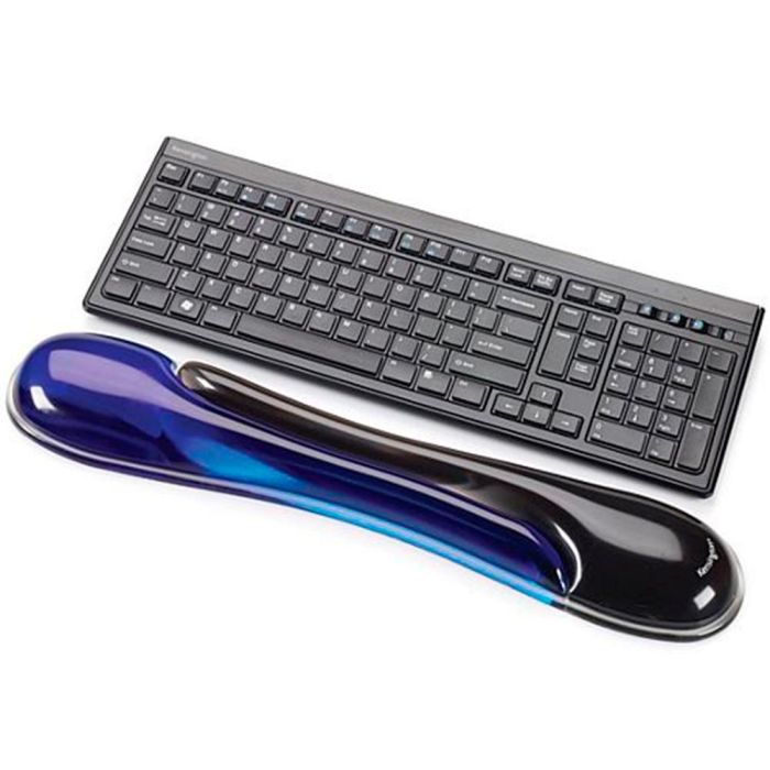 Reposamuñecas Kensington Duo Gel Teclado Color Negro-Azul 240x182x25 mm 2