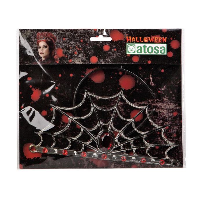 Diadema Vampiresa Halloween Corona Mujer Adulto 1