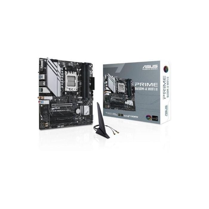 Asus 90MB1EG0-M0EAY0 Placa Base Prime B650M-A WiFi II Socket AM5 Ryzen 7000 Micro ATX WiFi 6 2.5G Ethernet PCIe 5.0 M.2 0 Asus 90MB1EG0-M0EAY0 Placa Base Prime B650M-A WiFi II Socket AM5 Ryzen 7000 Micro ATX WiFi 6 2.5G Ethernet PCIe 5.0 M.2 0