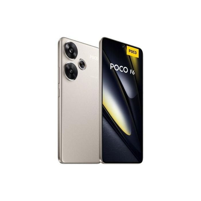 Smartphone Xiaomi POCO F6 8GB/ 256GB/ 6.67"/ 5G/ Titanio 1 Smartphone Xiaomi POCO F6 8GB/ 256GB/ 6.67"/ 5G/ Titanio 1