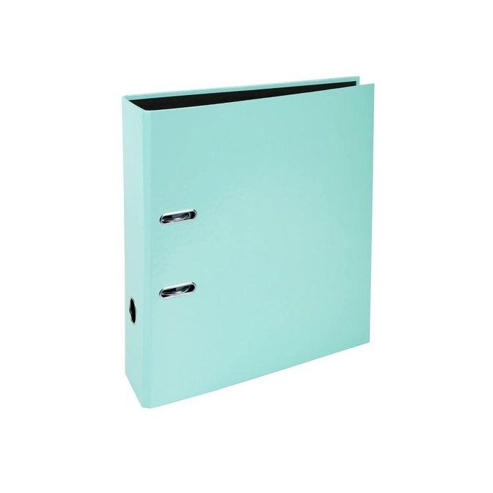 Archivador Palanca Exacompta Prem Touch Aquarel Carton Forrado Rado A4 80Mm Verde Pastel