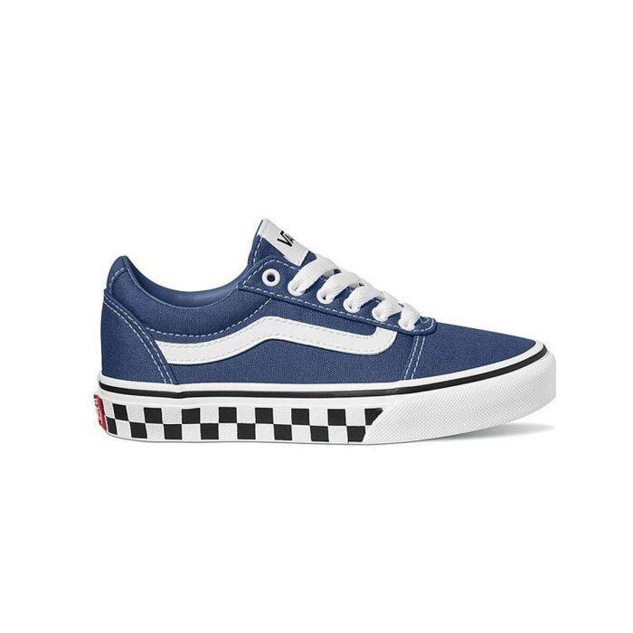 Zapatillas Casual Niño Vans Ward YT Checker Sidewall Stv Azul 29 0 Zapatillas Casual Niño Vans Ward YT Checker Sidewall Stv Azul 29 0