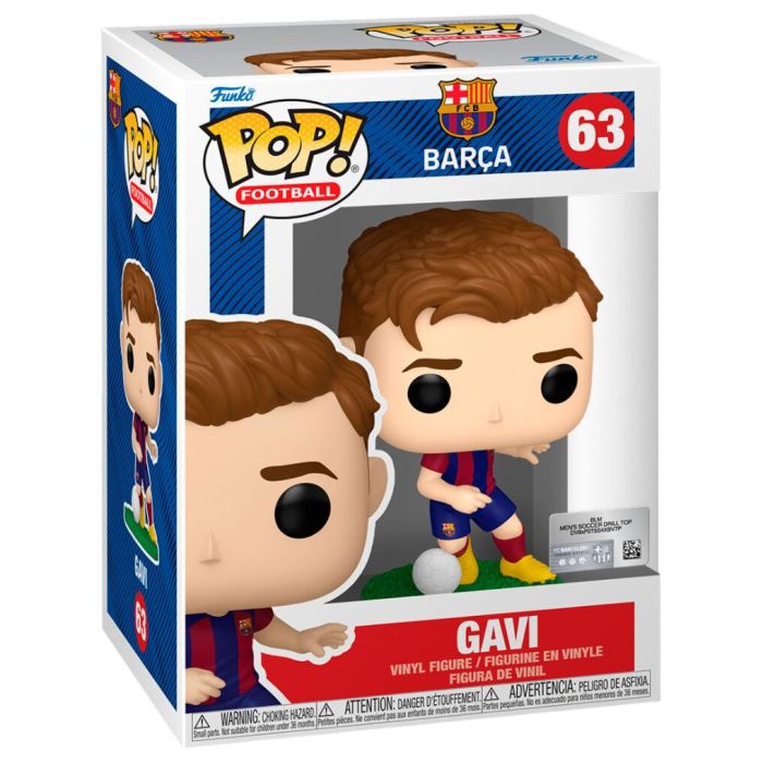 Figura POP Football FC Barcelona Gavi 1 Figura POP Football FC Barcelona Gavi 1