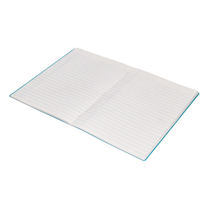 Liderpapel Libreta A4 90gr Pauta 5 2,5mm con Margen y Tapa de Plástico Colores Surtidos 48 Hojas 8