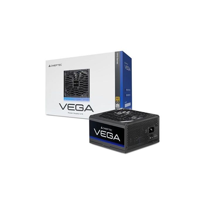 Chieftec VEGA Series PPG-750-S Fuente de Alimentación ATX 750W 80 PLUS Gold No Modular para PC
