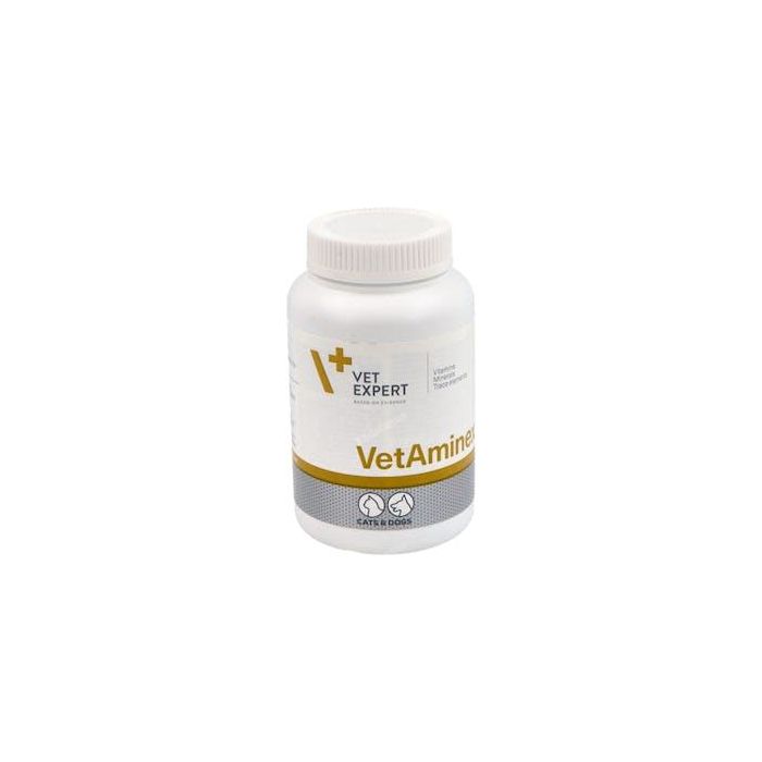 Vetaminex Suplemento Vitamínico Mineral para Perros y Gatos - 60 Toffees para Deficiencias y Convalecencia (Vitaminas A, B, D, E, Calcio, Hierro, Zinc)