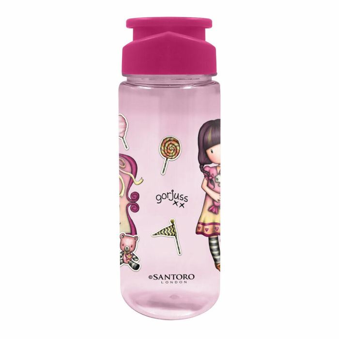 Botella de Agua Gorjuss Carousel Rosa PVC (500 ml) 1