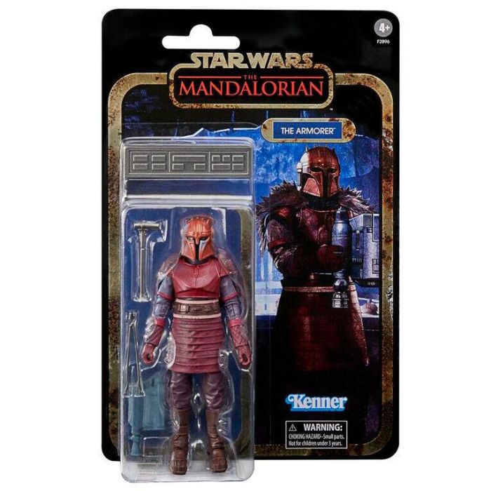 HASBRO The Armorer Star Wars The Mandalorian Vintage Collection Figura articulada 15cm con accesorios