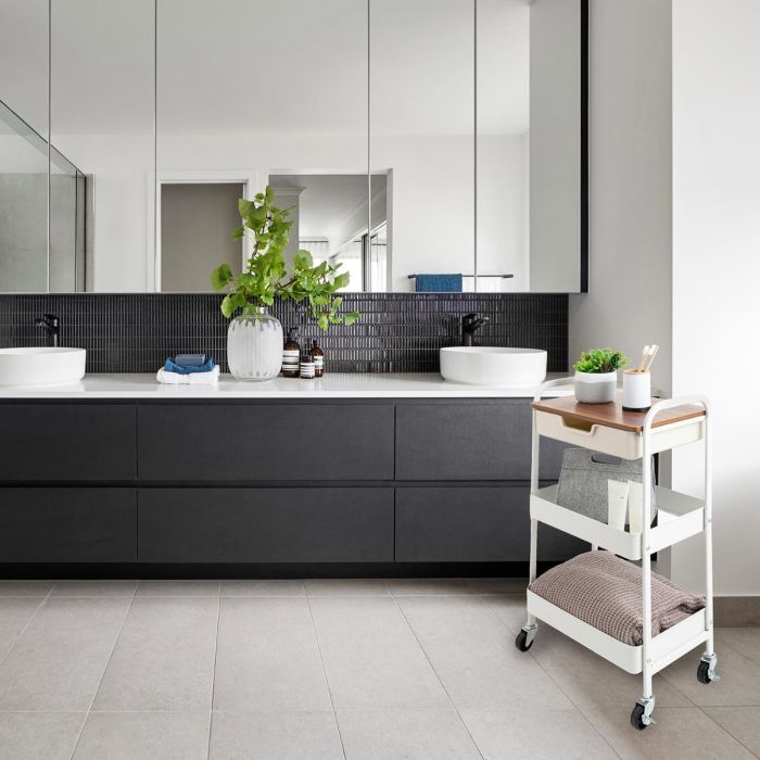 Quid Carrito Multiusos Garbo 46,5x30,5x75 cm 3