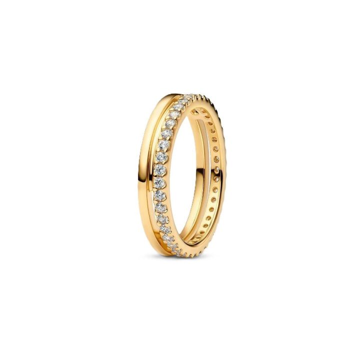 Anillo Mujer Pandora 163799C01-52 12 Dorado Anillo Mujer Pandora 163799C01-52 12 Dorado