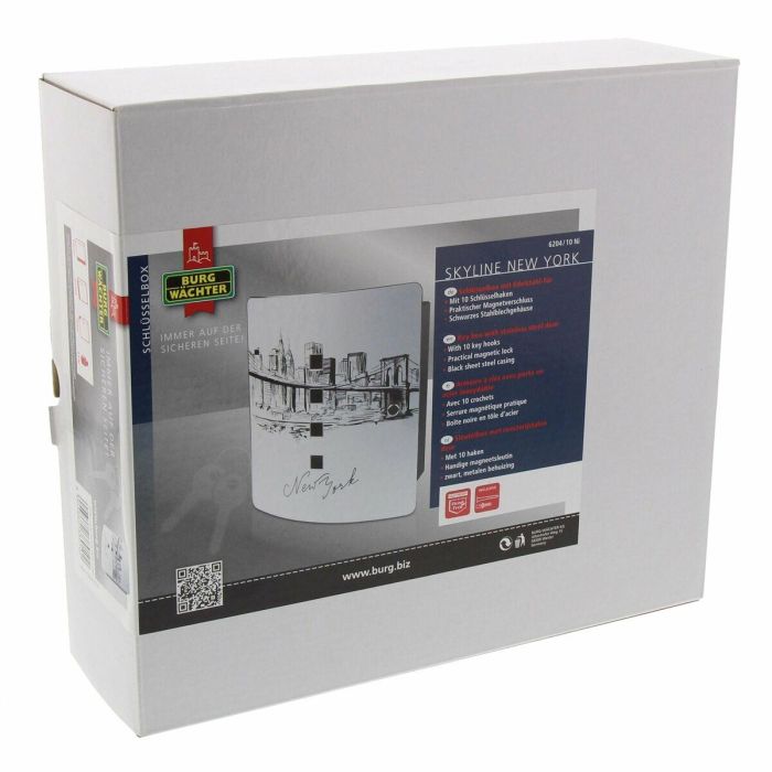 Armario de llaves Burg-Wachter 6204/10 NI SKYLINE NY 10 Llaves 1