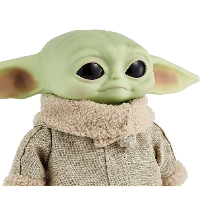 Mattel Peluche El Mandaloriano Star Wars Baby Yoda con Control Remoto, 28 cm, Emite Sonidos 2