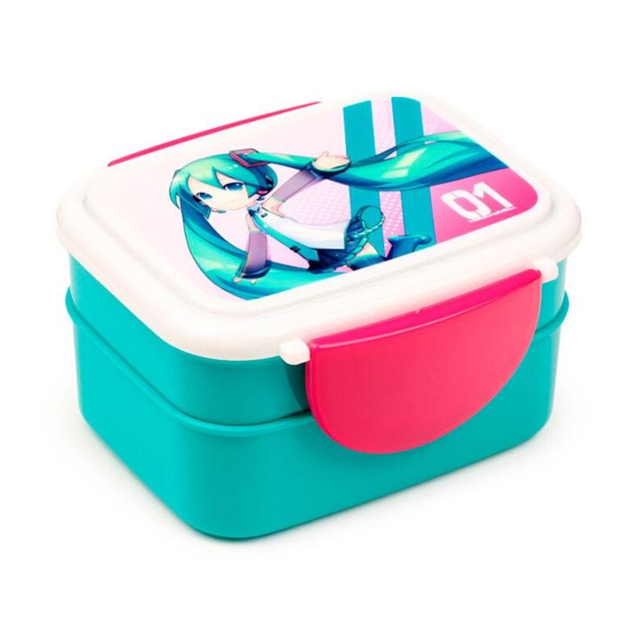 Sandwichera + cubiertos Hatsune Miku 0 Sandwichera + cubiertos Hatsune Miku 0