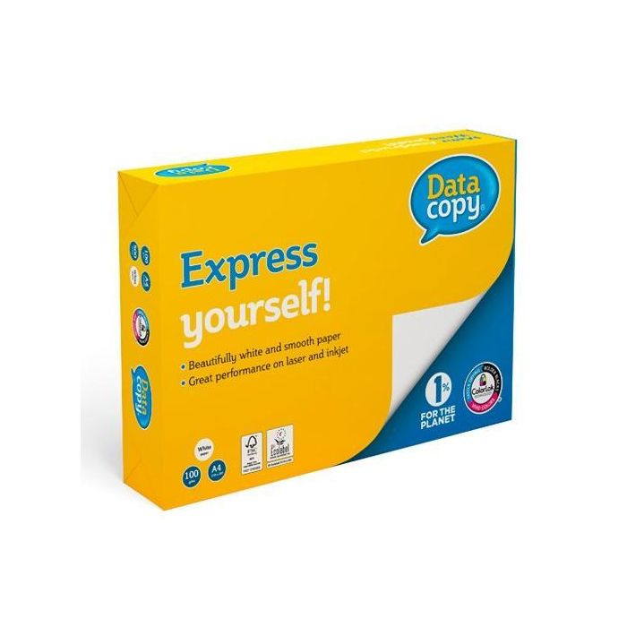 Data Copy Papel Premium Din A4 100 gr Paquete 500H Blanco Data Copy Papel Premium Din A4 100 gr Paquete 500H Blanco