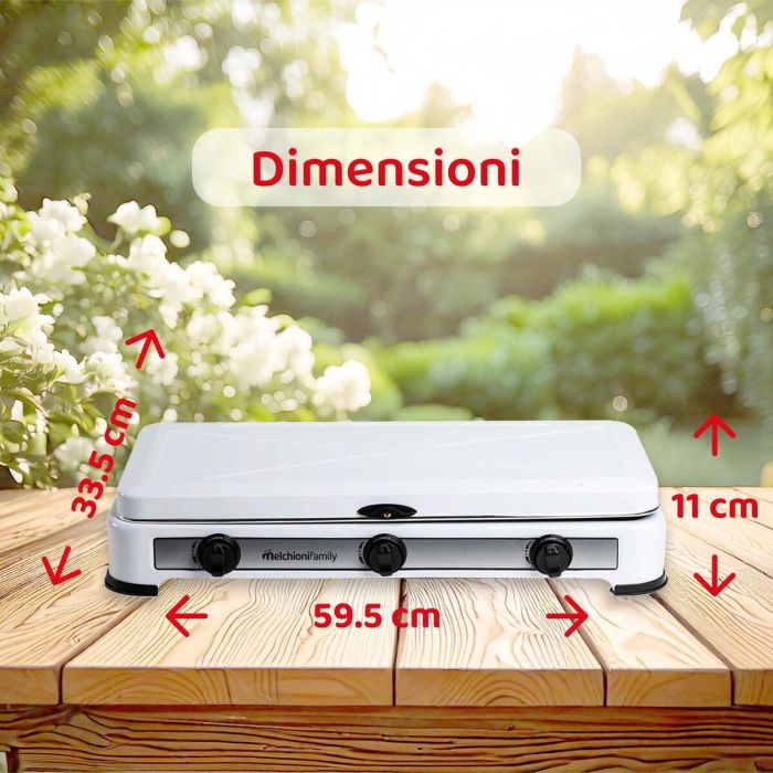 Hornillo de Gas Melchioni MINERVA3 3