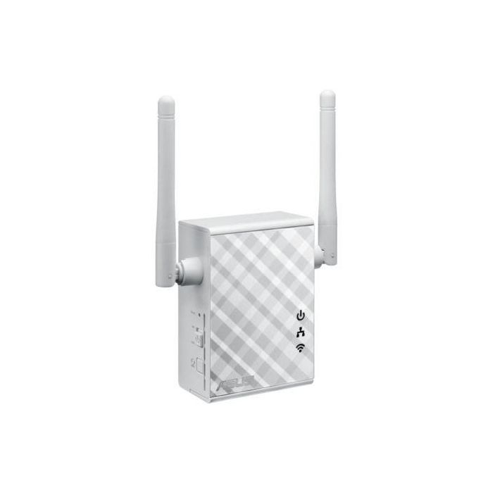ASUS RP-N12 Extensor de Red Wi-Fi N300 2.4GHz, Repetidor Inalámbrico con 2 Antenas y Puerto Ethernet LAN 10/100 Mbps 2 ASUS RP-N12 Extensor de Red Wi-Fi N300 2.4GHz, Repetidor Inalámbrico con 2 Antenas y Puerto Ethernet LAN 10/100 Mbps 2