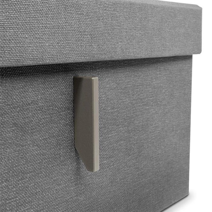 Herrajes Alk Caja de Almacenamiento Textil para Organización de Armario, Medidas 300x400x200 mm 2 Herrajes Alk Caja de Almacenamiento Textil para Organización de Armario, Medidas 300x400x200 mm 2