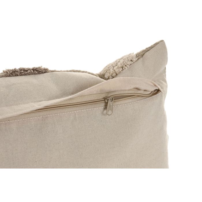 Cojin Boho DKD Home Decor Beige 30 x 50 cm (2 Unidades) 3 Cojin Boho DKD Home Decor Beige 30 x 50 cm (2 Unidades) 3