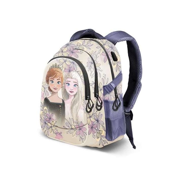 Karactermania Mochila Frozen 2 Run. Plus Fan Emotio 44x34x21 cm Ripstop Beige