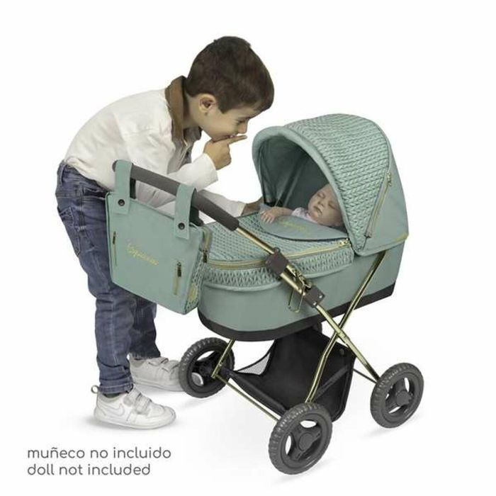 Decuevas Coche de muñeca plegable Capriccio con sombrilla y bolso para muñecas de hasta 48 cm 38x65x60 cm 7